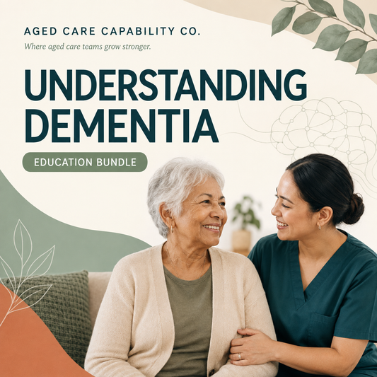 Understanding Dementia education bundle cover