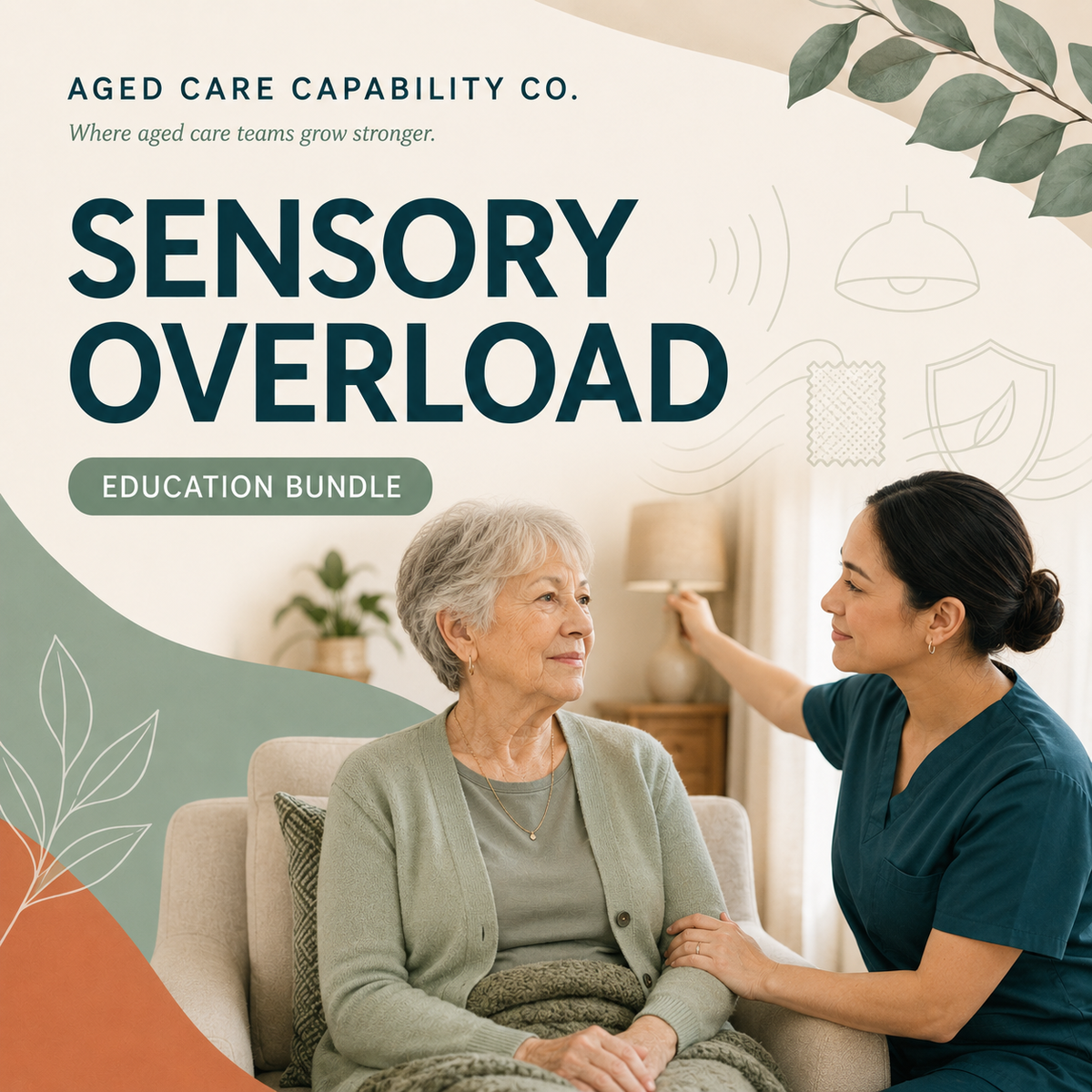 Understanding Overstimulation and Sensory Overload education bundle cover