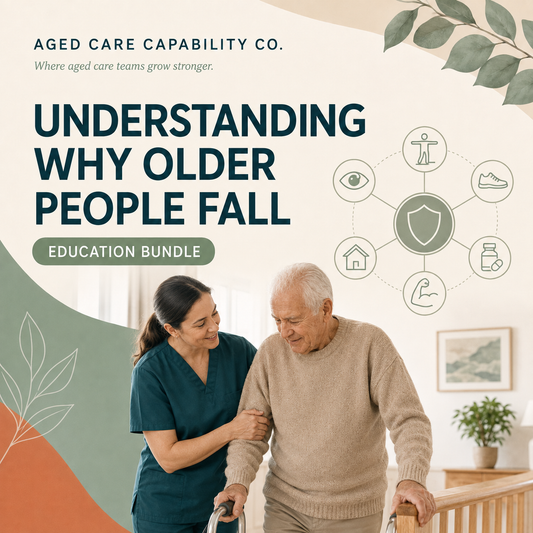 Understanding Why Older People Fall education bundle
