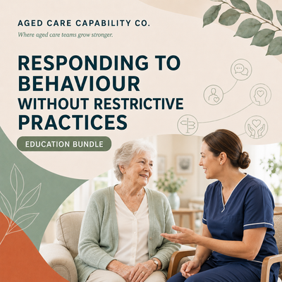 Responding to Changed Behaviour Without Restrictive Practices