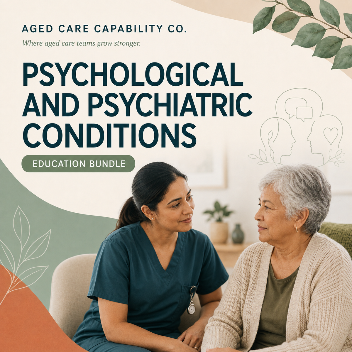 Recognising Depression, Anxiety, Grief and Acute Mental Health Change education bundle cover